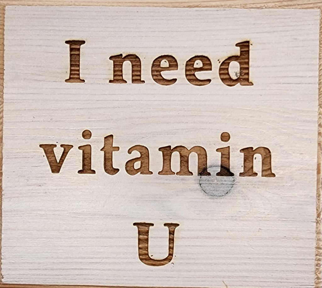 I need vitamin U